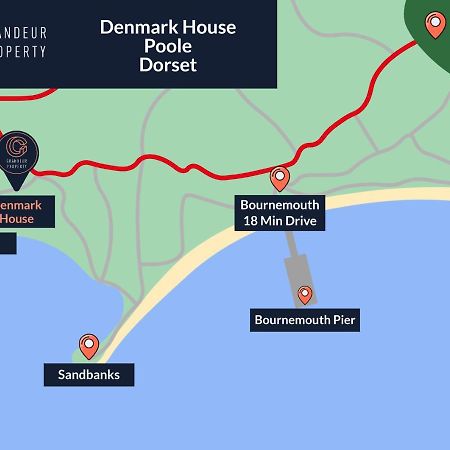 Denmark House By Grandeur Property Villa Poole Bagian luar foto